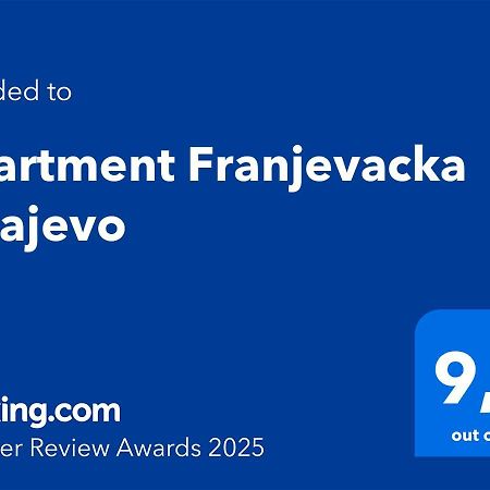 Apartment Franjevacka סראייבו מראה חיצוני תמונה